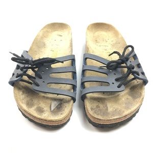birkenstock lace up sandals